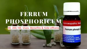 Ferrum Phosphoricum - Uses, Benefits and Side Effects